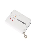 УЦЕНКА Кошелек 07-01-13 Деняк надо, 11*2*8,5 см, 3 отд, д/карт, д/монет, на молнии, белый - Фото 9