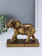 Держатель - подставка для книг полистоун «Слон», набор 2 шт., 12×21×18 см - фото 809537722