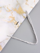 Пакет подарочный ламинированный «Мрамор», белый, с бантиком, 35×30×10 см - Фото 6