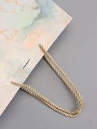 Пакет подарочный ламинированный «Мрамор», голубой, с бантиком, 28×20×10 см - Фото 6