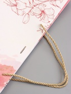 Пакет подарочный ламинированный «Мрамор», розовый с белым, с бантиком, 43×32×14 см - Фото 6