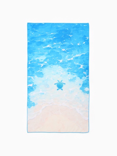Полотенце пляжное «Этель» Sea, 70×140 см, микрофибра 200 г/м²
