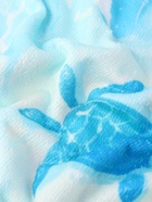 Полотенце пляжное «Этель» Sea, 70×140 см, микрофибра 200 г/м² - Фото 4