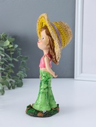 Фигурка полистоун «Малышка в большой соломенной шляпе», 8.5×11.5×24 см - Фото 4