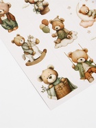 Наклейки детские «Мишки», 11×16 см - Фото 2