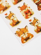 Наклейки детские «Лисёнок», 11×16 см - Фото 2