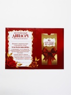 Диплом «С Юбилеем 50 лет», с конвертом для денег, А5, 21×15 см - Фото 2