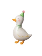 Воздушный шар фольгированный 25" "Гусь" цвет белый  (артикул 10936991)  большой выбор товаров оптом и в розницу по низким ценам с доставкой