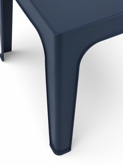 Стол садовый Decorona DeForma, 59.5×59.5×49.5 см, пластиковый, цвет графитовый шторм