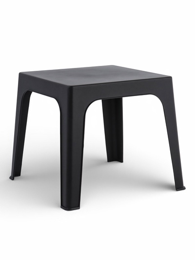 Садовый стол Decorona DeForma, 59.5×59.5×49.5 см, пластиковый, цвет тёплый орех