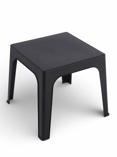 Стол садовый Decorona DeForma, 59.5×59.5×49.5 см, пластиковый, цвет тёплый орех