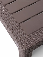 Садовый стол Rattan, 153.2×78.9×70.1 см, пластиковый, цвет тёплый орех  (артикул 10984657)  большой выбор товаров оптом и в розницу по низким ценам с доставкой