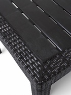 Садовый стол Rattan, 153.2×78.9×70.1 см, пластиковый, цвет горький шоколад - Фото 5