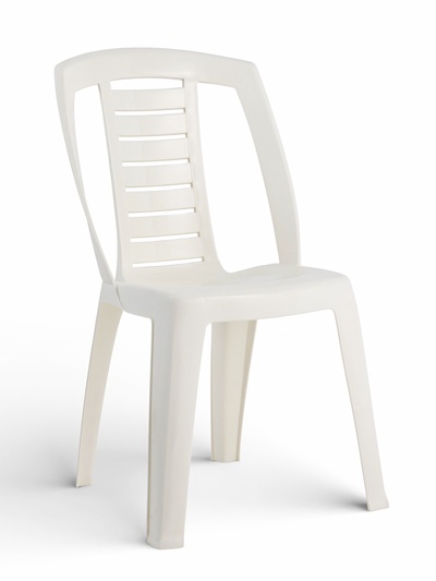 Стул садовый Decorona DeRiviera, 49.5×50×88 см, пластиковый, белый