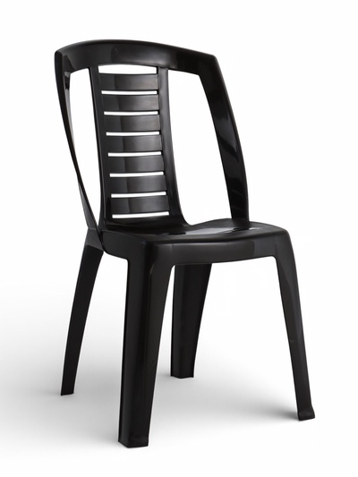 Стул садовый Decorona DeRiviera, 49.5×50×88 см, пластиковый, цвет тёплый орех