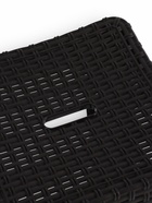 Табурет квадратный Rattan, 36.3×36.3×44.8 см, пластиковый, цвет горький шоколад - Фото 4