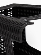 Табурет квадратный Rattan, 36.3×36.3×44.8 см, пластиковый, цвет горький шоколад - Фото 6