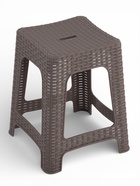 Табурет квадратный Rattan, 36.3×36.3×44.8 см, пластиковый, цвет французский платан - Фото 2