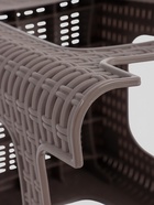 Табурет квадратный Rattan, 36.3×36.3×44.8 см, пластиковый, цвет французский платан - Фото 6