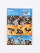 Наклейки бумажные «Чебурашка»,11 × 15,5 см - фото 121984281