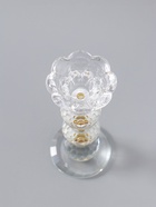 УЦЕНКА Подсвечник на 1 свечу «Цветочек с тремя хрустальными шарами», стекло, 18×7×7 см - Фото 3