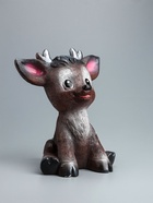 УЦЕНКА Копилка «Радостный олененок» коричневый, 24 см - Фото 2