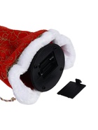 УЦЕНКА Дед Мороз "Посох с кристаллом" двигается, 38 см, красный - Фото 6