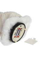 УЦЕНКА Снегурочка "Шик, в бело-золотой шубке и шапке" двигается, 29 см - Фото 5