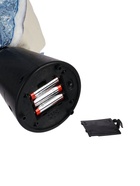 УЦЕНКА Снегурочка "В голубой шубке с цветами" двигается, 15х30 см - Фото 6