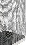 УЦЕНКА Корзина для бумаг, сетка, металл, квадратная, серебро 17 литров - Фото 3