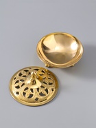 УЦЕНКА Сахарница на ножках "Космическая" латунь 11х11х10 см - Фото 5