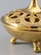 УЦЕНКА Сахарница на ножках "Космическая" латунь 11х11х10 см - Фото 6