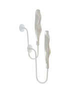 УЦЕНКА Крючок для штор CAPPIO KS040, цвет белый с золотом, набор 2 шт. - Фото 1