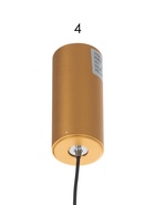 УЦЕНКА Светильник «Лукас софт» LED 5 Вт 4000К матовое золото 2×2×60 - 160 см - Фото 5