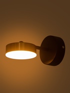 Бра LED 20608/1W, 12 Вт, 3000-6000K, цвет чёрный/латунь  (артикул 10987853)  большой выбор товаров оптом и в розницу по низким ценам с доставкой