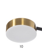 Бра LED 20608/1W, 12 Вт, 3000-6000K, цвет чёрный/латунь  (артикул 10987853)  большой выбор товаров оптом и в розницу по низким ценам с доставкой