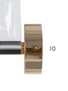 Бра LED 3153/1W, 2×10 Вт, 3000-6000K, золотистое  (артикул 10987854)  большой выбор товаров оптом и в розницу по низким ценам с доставкой