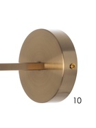 Бра 15613/1W, 1×40 Вт, E14, цвет бронза  (артикул 10987857)  большой выбор товаров оптом и в розницу по низким ценам с доставкой