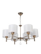 Люстра 07236/6, 6×40 Вт, E27, цвет бронза  (артикул 10987858)  большой выбор товаров оптом и в розницу по низким ценам с доставкой