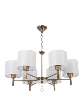 Люстра 07236/6, 6×40 Вт, E27, цвет бронза