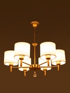 Люстра 07236/6, 6×40 Вт, E27, цвет бронза  (артикул 10987858)  большой выбор товаров оптом и в розницу по низким ценам с доставкой