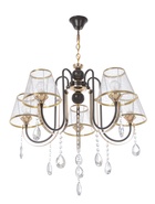 Люстра NH5269/5, 5×60 Вт, E27, цвет кофе/золото - Фото 1