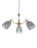 Люстра NH6140/3, 3×60 Вт, E27, цвет медный - Фото 2