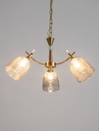 Люстра NH6140/3, 3×60 Вт, E27, цвет медный  (артикул 10987861)  большой выбор товаров оптом и в розницу по низким ценам с доставкой