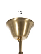 Люстра NH6140/3, 3×60 Вт, E27, цвет медный - Фото 5