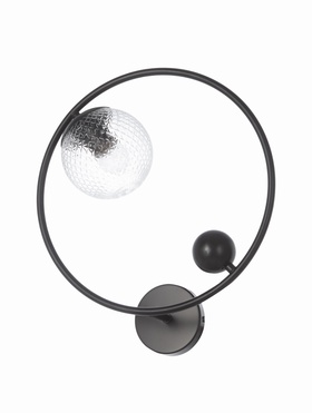 Бра 40281/1W, 1×60 Вт, E27, чёрный