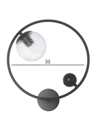 Бра 40281/1W, 1×60 Вт, E27, чёрный  (артикул 10987863)  большой выбор товаров оптом и в розницу по низким ценам с доставкой