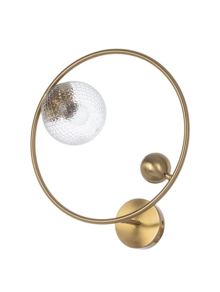 Бра 40281/1W, 1×60 Вт, E27, цвет латунь