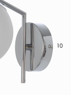 Бра 74534/1W, 1×40 Вт, E27, хромированное  (артикул 10987868)  большой выбор товаров оптом и в розницу по низким ценам с доставкой