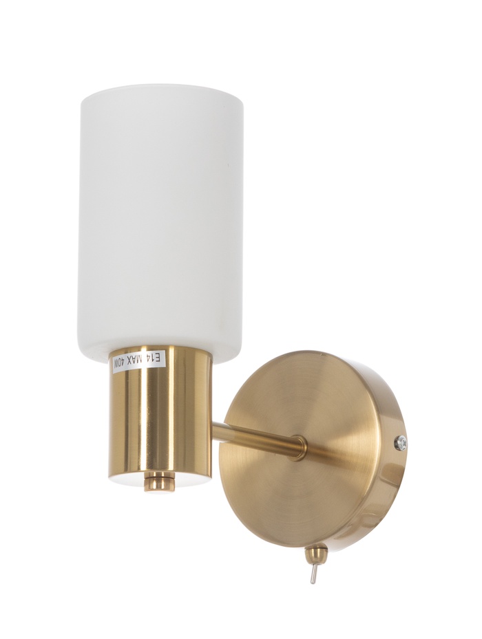 Бра 74535/1W, 1×40 Вт, E14, латунь - Фото 1